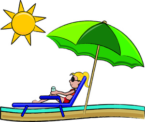 Me enjoying my staycation, Source: acclaimclipart.com